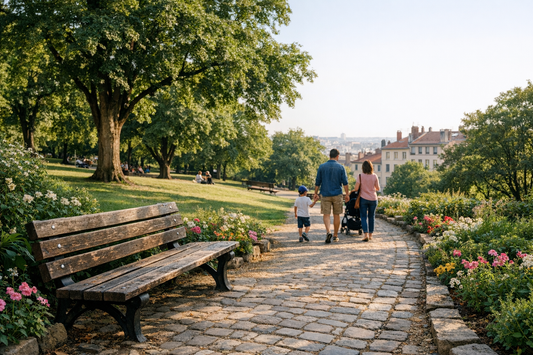 Découvrez les plus beaux parcs et jardins de la Croix-Rousse à Lyon