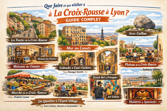 Que faire et que visiter à la Croix-Rousse à Lyon ? Guide complet pour découvrir ce quartier emblématique
