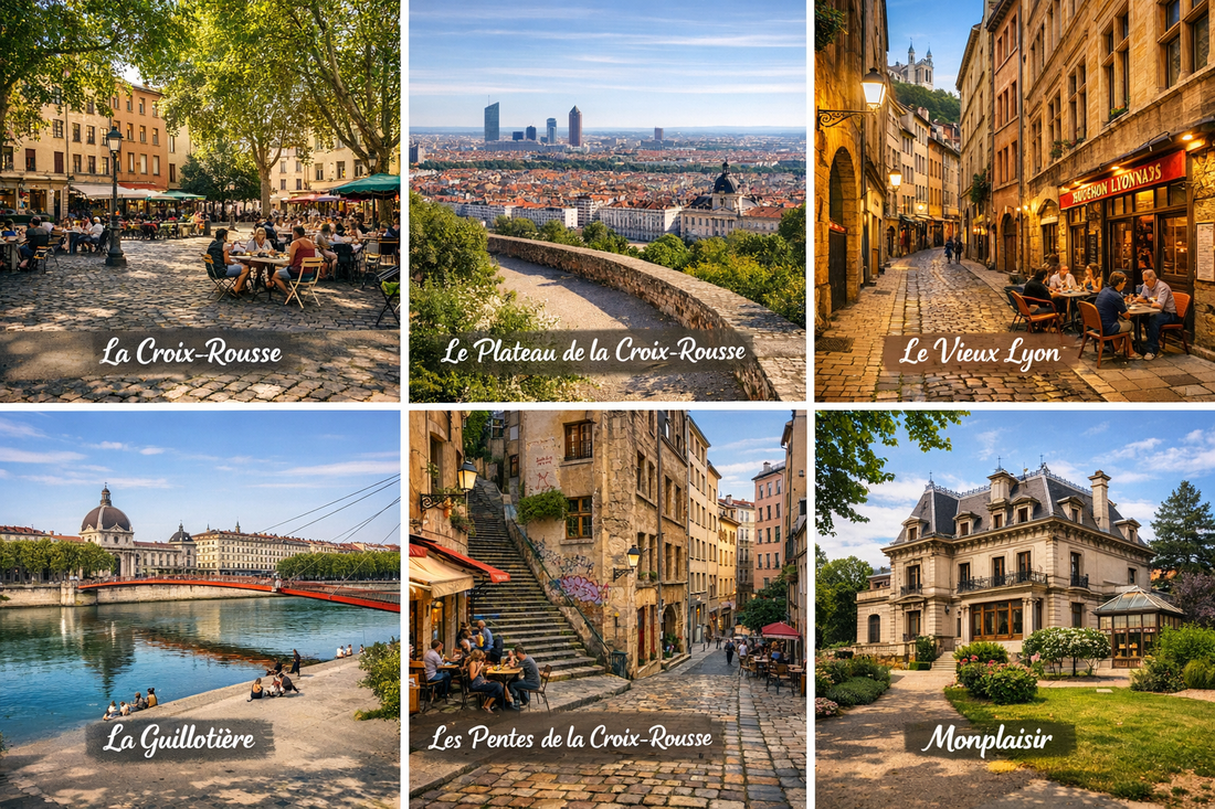 Quels sont les quartiers bobos et les meilleurs endroits où vivre à Lyon ?