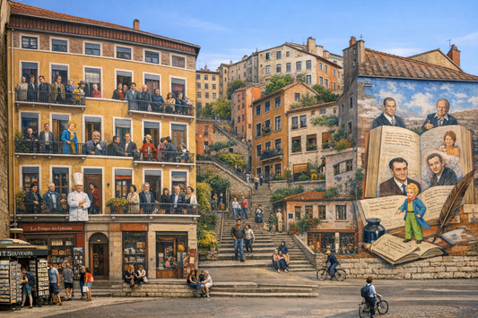 Découvrez les murs peints de la Croix-Rousse, trésors colorés de Lyon